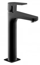 Смеситель для раковины Azario TREYA, высокий, черный AZ-15684551