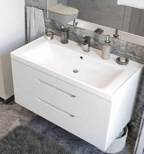 Приобрести mirsant тумба подвесная soho quadro 70 см с раковиной deep 70 ут000089878