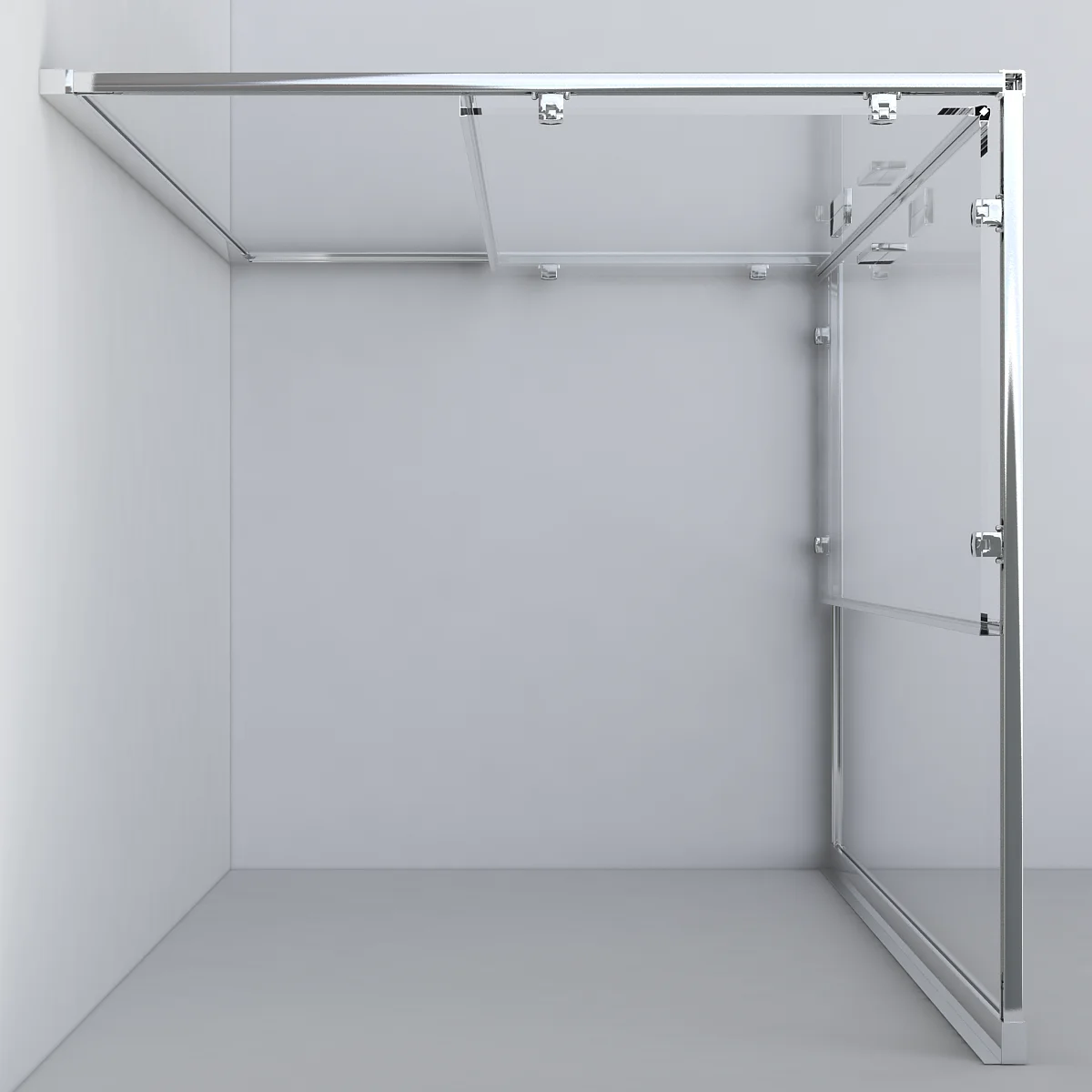 Приобрести vincea душевое ограждение garda 80х110 см, прозрачное, хром vss-1g8011cl