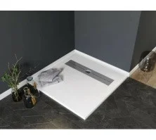 Aquanet Душевой поддон Delight 90x90 см, белый