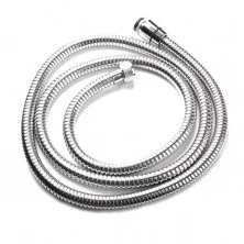 Azario Душевой шланг, пвх в металлической оболочке, 150 см, защита от  перекручивания, хром AZ-15757001