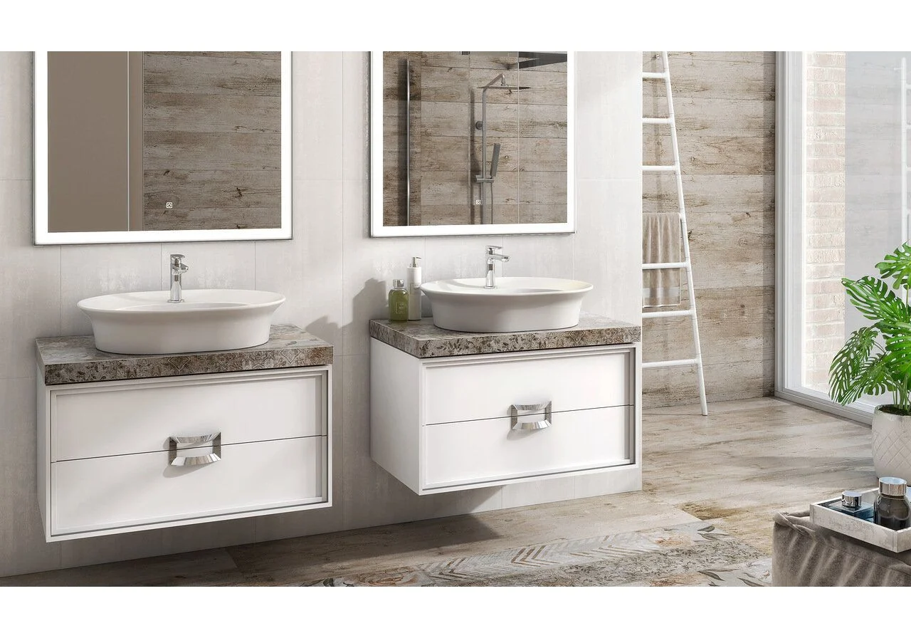 Приобрести зеркало kerama marazzi 60 см, белое, mi.p.60