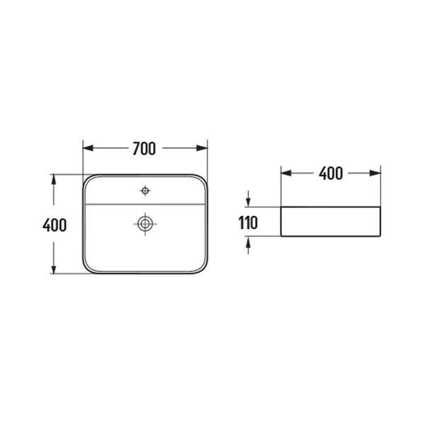 Приобрести comforty раковина 78574-70 70х43 см, белая