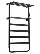 Полотенцесушитель электрический WONZON & WOGHAND DÜSSELDORF, Черный матовый (WW-A208-MB)