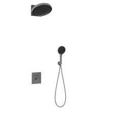 Vincea Встраиваемая душевая система Inspire, оружейная сталь VSFW-3I21MT3GM