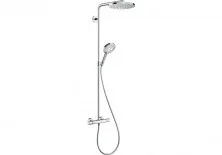 27633000 Raindance Select S Showerpipe 240 1 jet with PowderRain