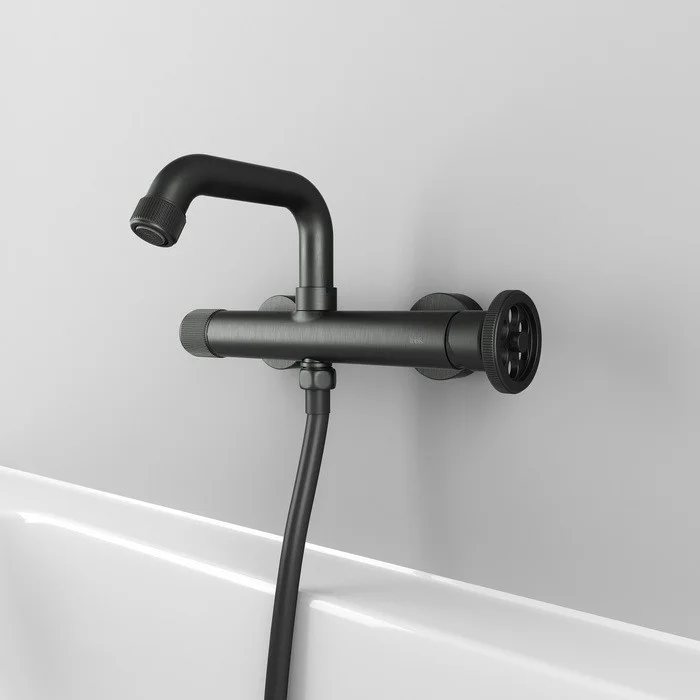 Приобрести iddis смеситель для ванны grange 290мм, графит gragmr2i02