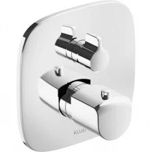 KLUDI Смеситель для душа скрытого монтажа Ameo, с термостатом, хром 418300575