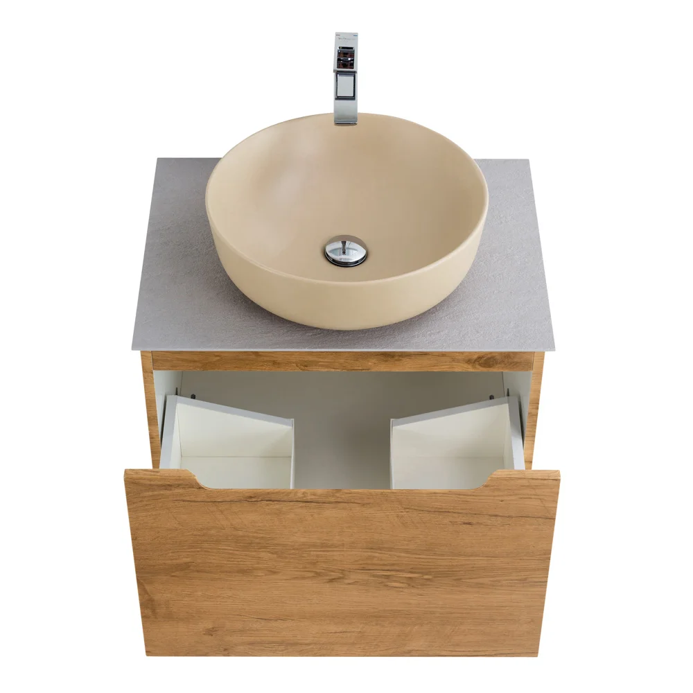 Приобрести belbagno тумба со столешницей etna 90 см, подвесная с одним ящиком rovere nature