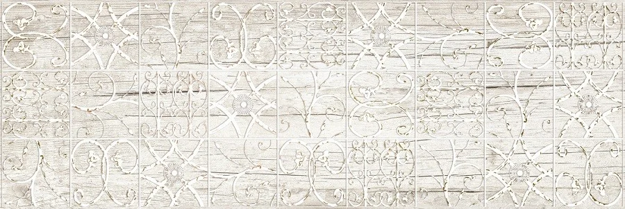 Приобрести декор настенный delacora timber biege dec. filo 253*750