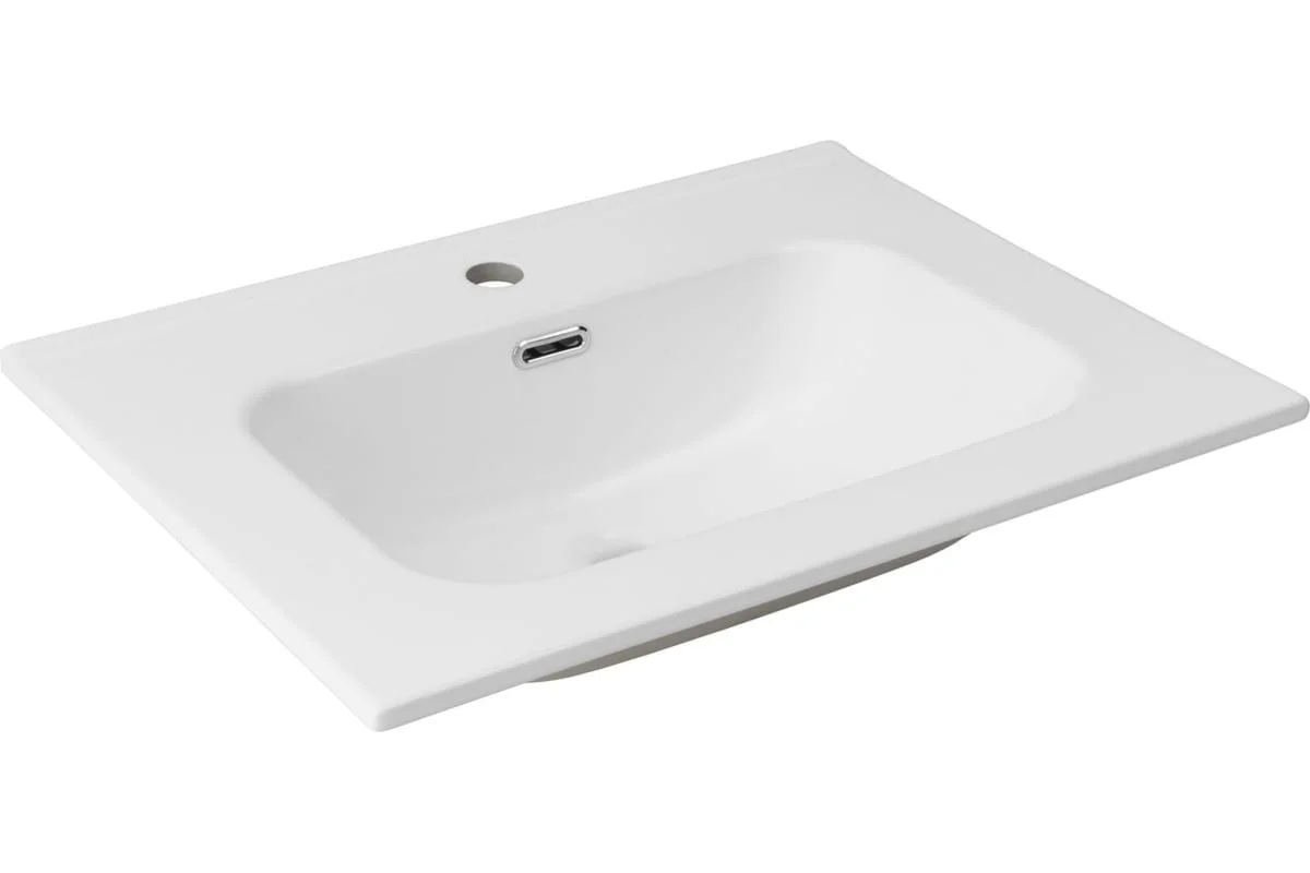 Приобрести aquanet раковина flat 60х46 см, белая матовая