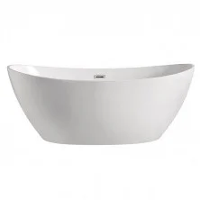 Акриловая ванна Azario Glasgow 166х78 см, отдельностоящая GLA16778
