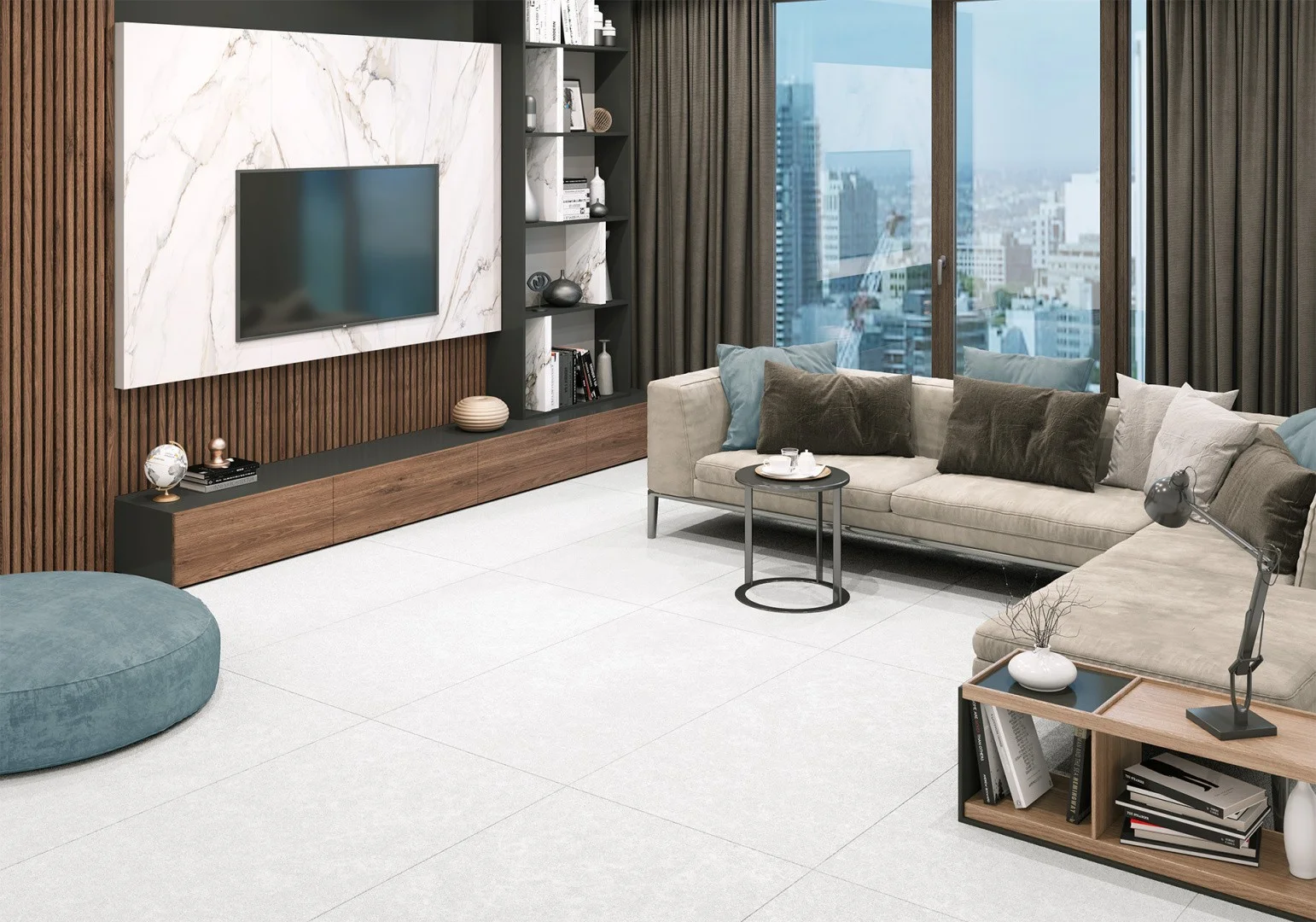 Приобрести керамогранит delacora tweed d12021m 1200*600*9,5