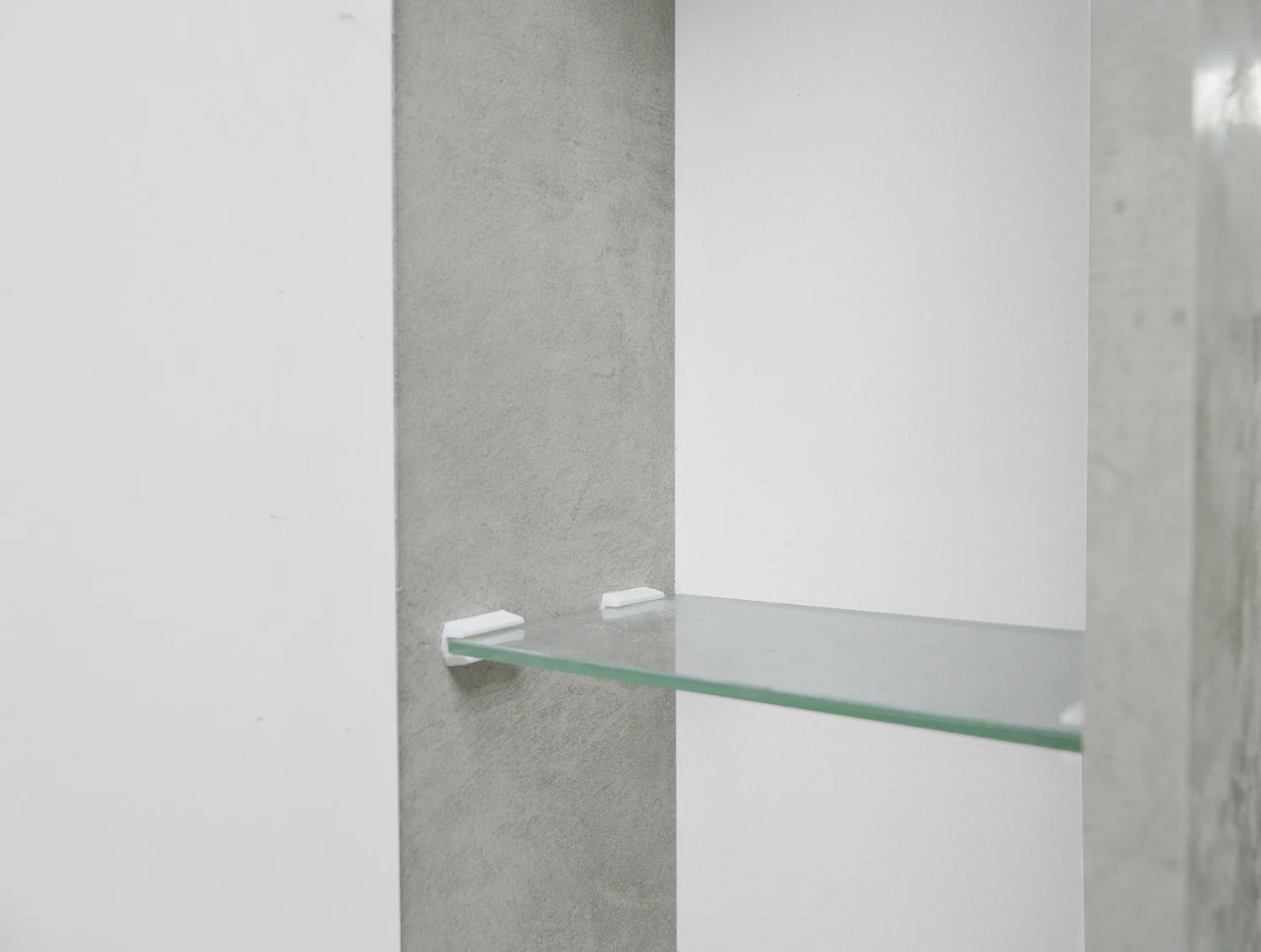 Приобрести loranto зеркало-шкаф florena 80 80х60 левое, светлый бетон (cs00086988)