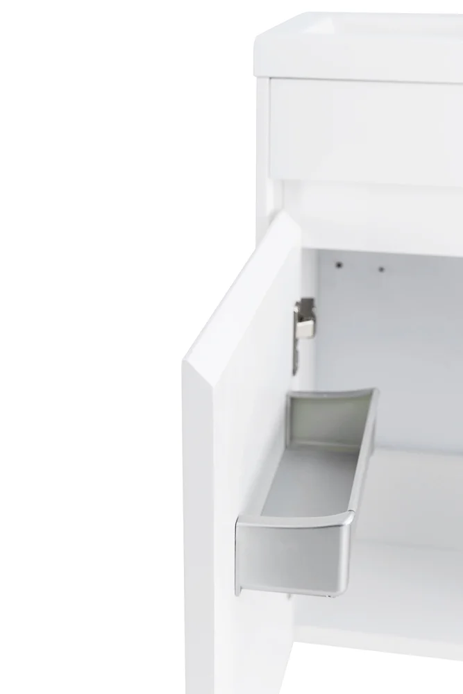 Приобрести belbagno тумба с раковиной pietra mini 40 см, подвесная с дверью 40-l bianco lucido, белая раковина