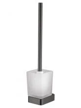 Туалетный ершик в комплекте WONZON & WOGHAND LOTTE, Темный графит (WW-8329-BGM)