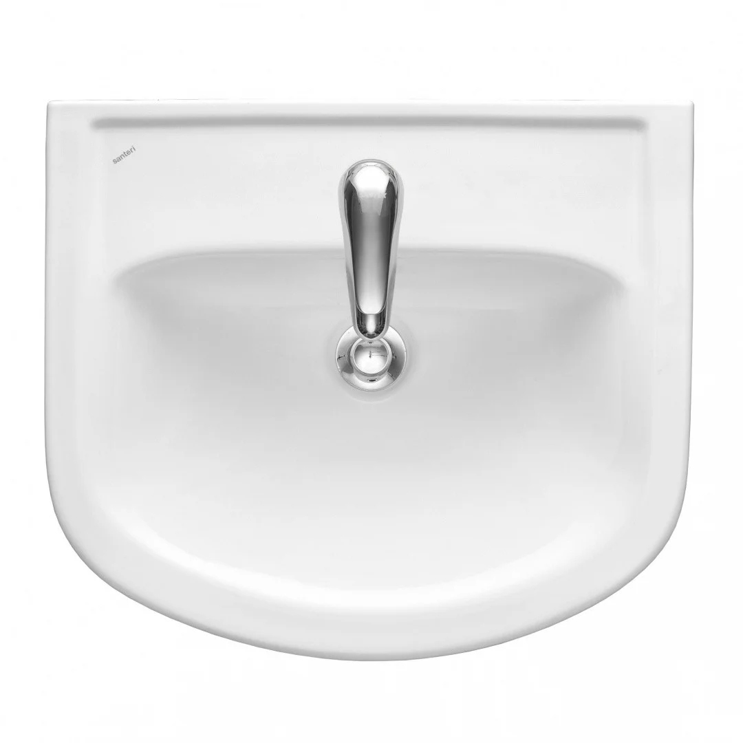 Приобрести умывальник оника с переливом белый 52 см