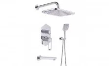 LEMARK Душевая система Prizma, скрытый монтаж, хром LM3922C