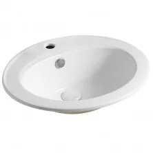 Azario Раковина встраиваемая, 56,5х47,5см, белая AZ-T808