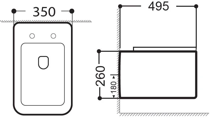 Приобрести aquanet подвесной унитаз trend rimless lx-1148
