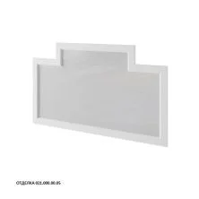 Caprigo Зеркало ATRIO 130 см, серое, эмаль