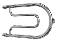 Terminus Полотенцесушитель Фокстрот 32х50 см, боковое подключение, водяной, белый