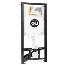 Комплект:Инсталляция OLI 80 ECO, мех.+пан сл River Della хр. гл СНЯТО С ПРОИЗВОДСТВА!