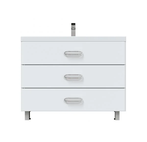 Приобрести mirsant тумба напольная fuji с раковиной deep 100 см.