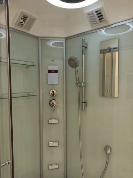 Приобрести frank душевая кабина f610r с паром, правостороняя