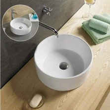 Comforty Раковина 7078A 40х40 см, белая