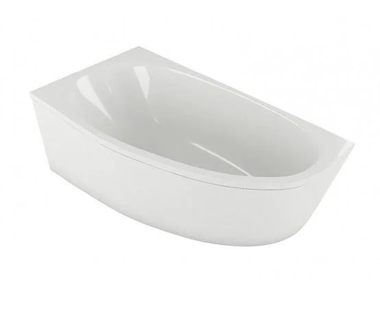 Приобрести акриловая ванна асимметричная aquatek дива l 150х90 см