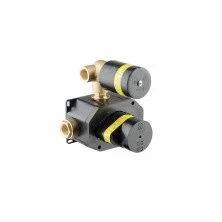 Kerama Marazzi Внутренняя часть для настенного смесителя на два потока с термостатом, 27886KM.00.000