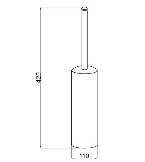 Приобрести boheme ершик для унитаза palazzo, золото 10109