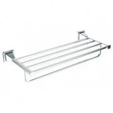 Gappo Полотенцедержатель G1924 600мм с полкой, хром 29031