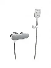 Gappo Смеситель для ванны и душа G3283-8, белый\хром 30072