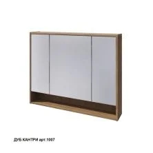 Caprigo Шкаф зеркальный 100см, дуб кантри