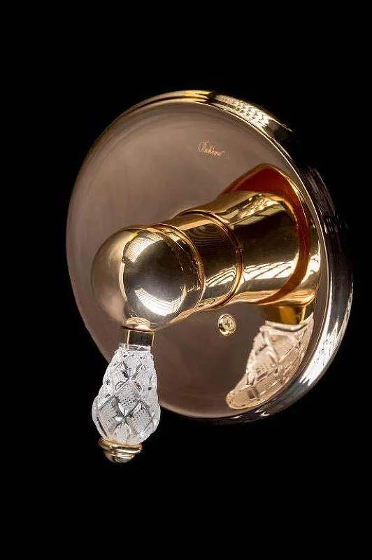 Приобрести boheme смеситель для душа crystal, скрытый монтаж, золото 285-crst