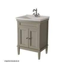 Caprigo Тумба с раковиной JARDIN 60 см, бежевая, эмаль