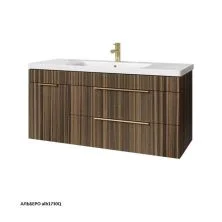 Caprigo Тумба с раковиной MONBAR -Albero 120 см, левая, альберо, шпон