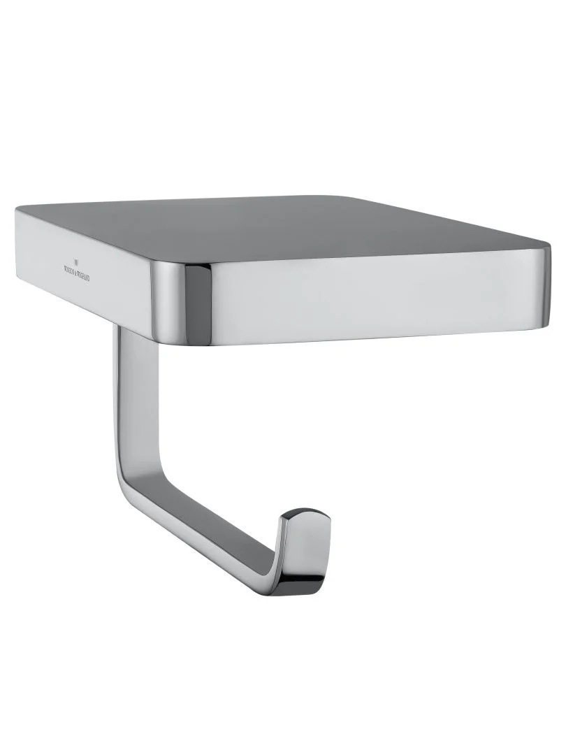 Приобрести держатель для туалетной бумаги с полкой wonzon & woghand flat, хром (ww-9736)