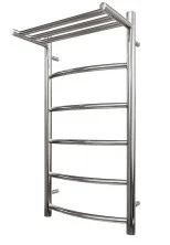 Полотенцесушитель электрический Point 500х800 Афина П5 с полкой, хром PN04158PE