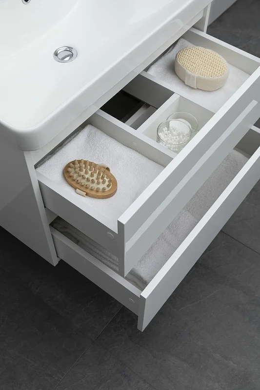 Приобрести aquanet тумба с раковиной вега 70 см, (2 ящика)