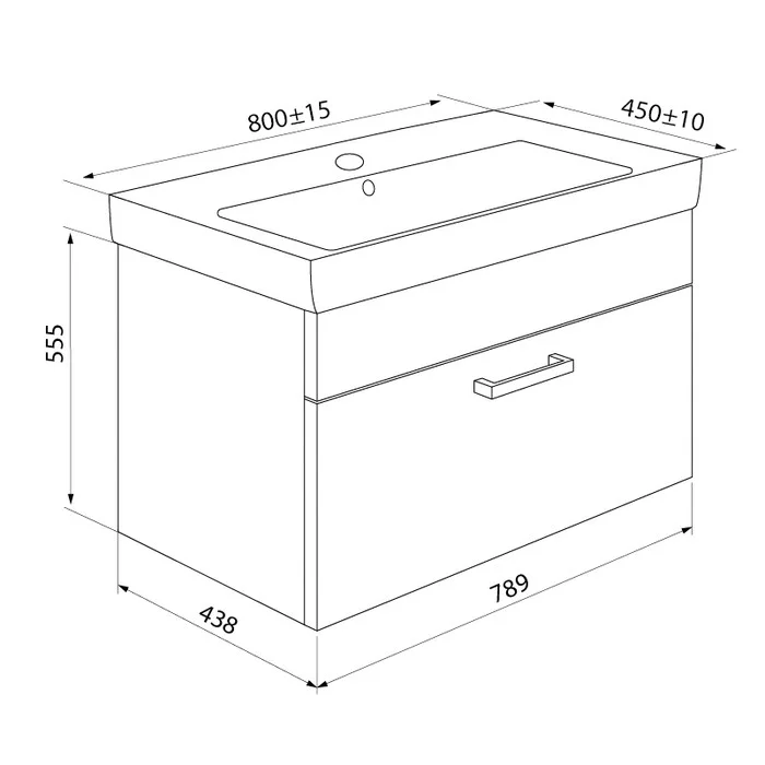 Приобрести iddis тумба подвесная mirro с раковиной 80 см. белая nmir80wi95k