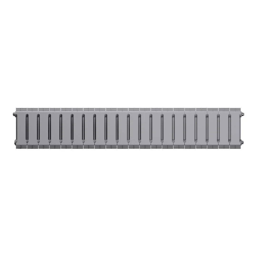 Приобрести royal thermo радиатор биметаллический pianoforte 200 /silver satin ( серебристый ) - 20 секц.