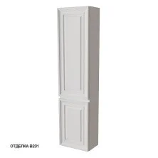 Caprigo Пенал подвесной Ponza 40 см, правосторонний, темно бежевый 13550R-В231