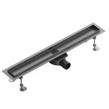 Душевой трап-лоток 70 см WONZON & WOGHAND, Темный графит (WW-651700T-BGM)