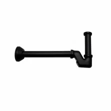 Kerama Marazzi Сифон для раковины, черный матовый 212KM.01.093