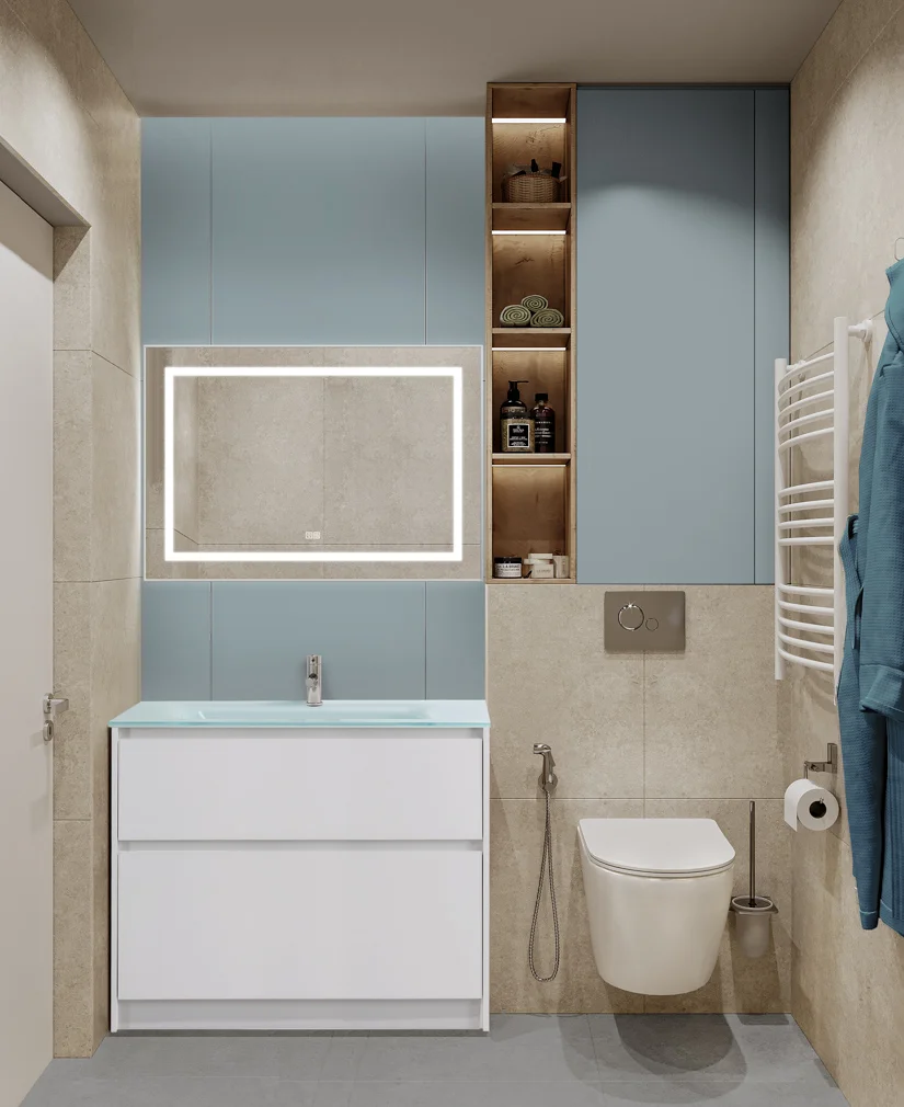 Приобрести belbagno тумба с раковиной kraft 100 см, напольная bianco opaco, белая глянцевая раковина
