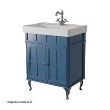Caprigo Тумба с раковиной BORGO 70 см, синяя, эмаль
