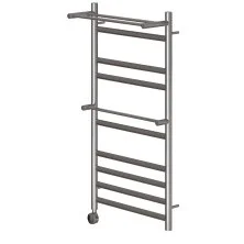 Полотенцесушитель электрический Point 500х1000 Артемида с двумя полками П8, хром PN14150PE